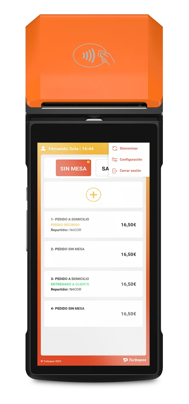 Pedidos y comandas
